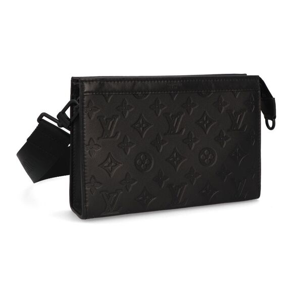 Louis Vuitton Gaston Wearable Wallet Shoulder Bag Bum bag Black - Picture 2 of 8